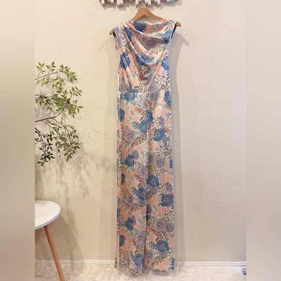 Significant Other Lana  Wide Leg Jumpsuit in Daylight Floral Size 6 NWT - Picture 3 of 11
